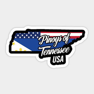 Filipinos of Tennessee Design for Proud Fil-Ams Sticker